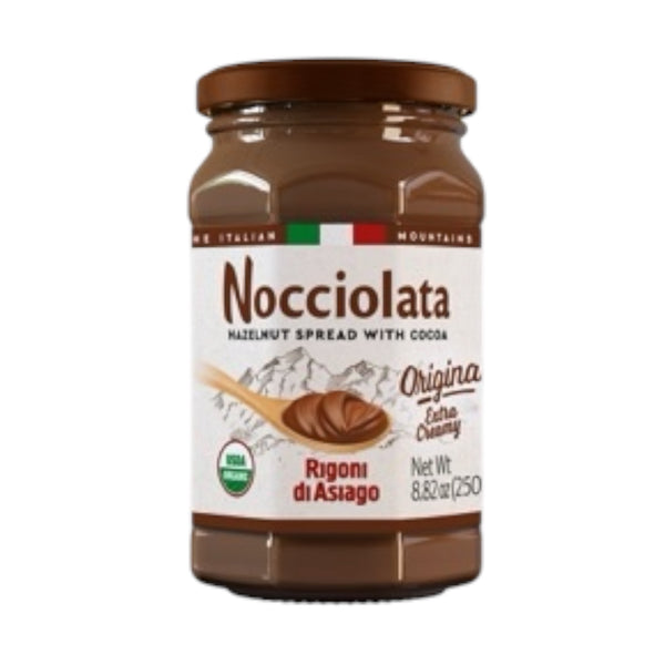 Rigoni Di Asiago Nocciolata Hazelnut Spread With Cocoa And Milk