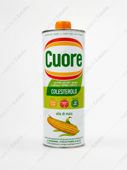 Cuore Corn Oil – Italian Cholesterol-Friendly Corn Oil (Olio di Mais) 1L