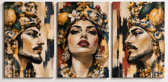 Teste di Moro – 3-Piece Canvas Set 8x10