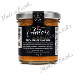 Più Amore a Tavola Spicy Pepper Tuna Pâté 110g