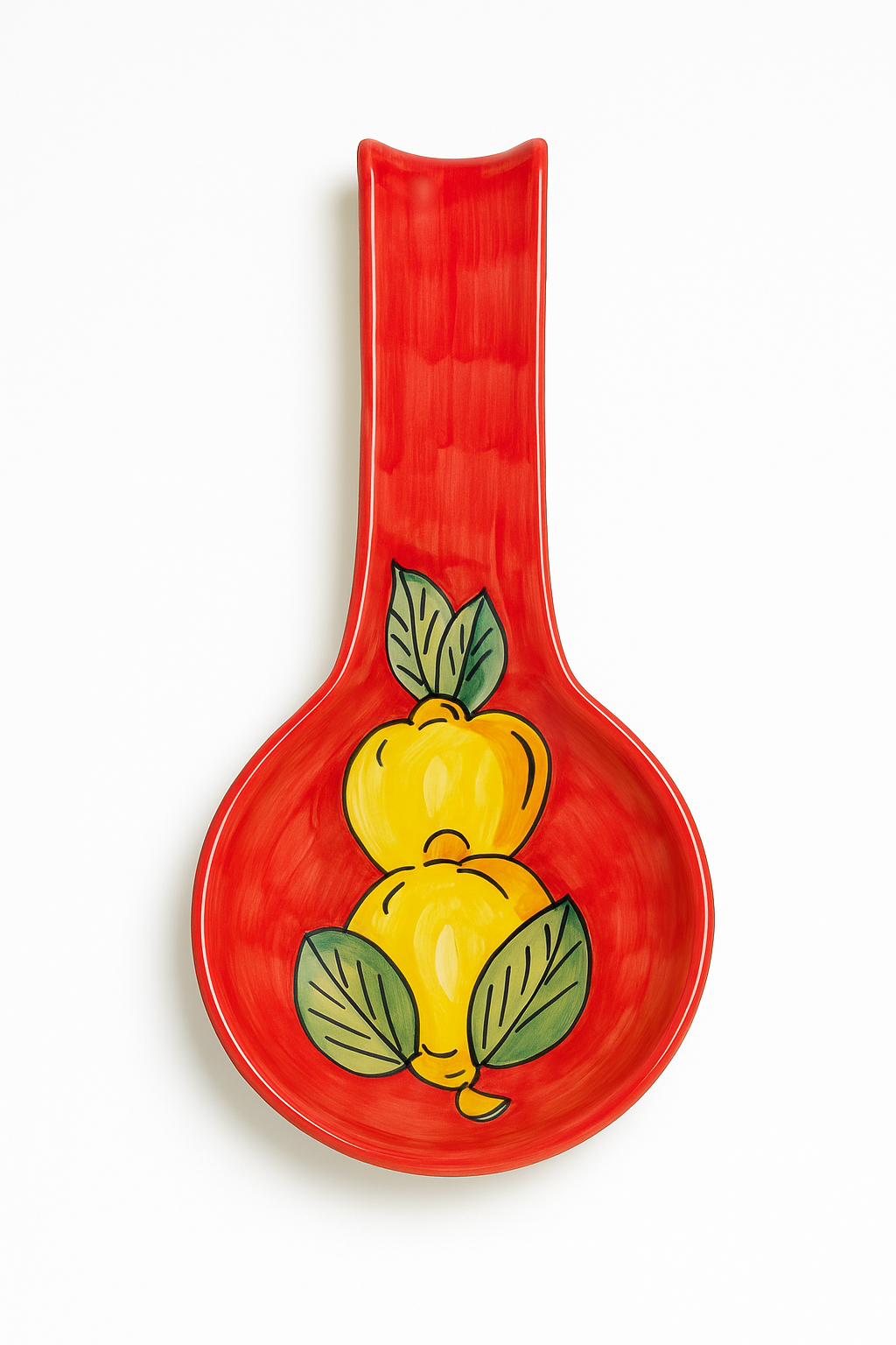 Ceramic Spoon Rest – Sorrento Lemon Design 27cm