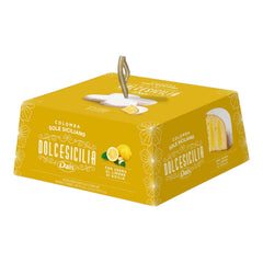 Dolcesicilia Lemon Colomba Cake – Sicilian Cream Filled (750g) By Dais