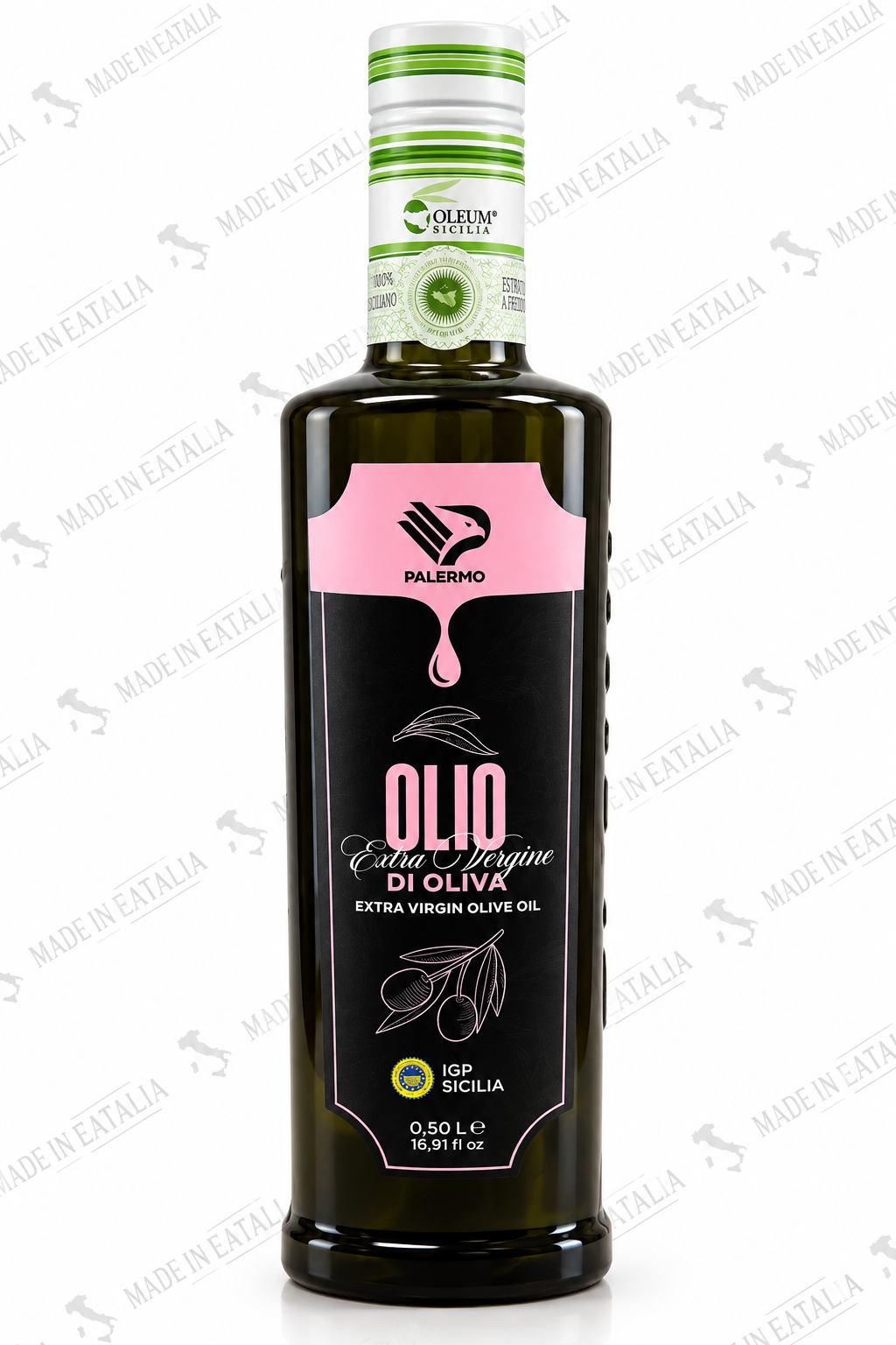 Oleum Sicilia x Palermo FC Extra Virgin Olive Oil IGP Sicilia – 500ml
