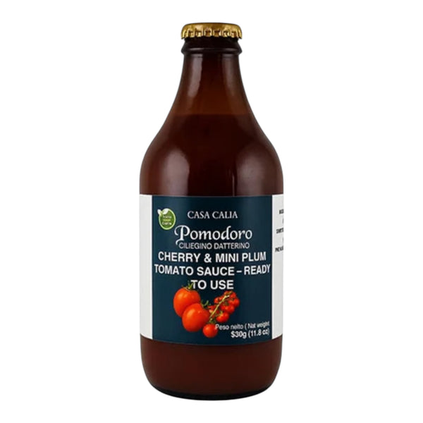 Ready for Use Cherry & Mini Plum Tomato Sauce (330g) by Casa Calia
