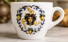 Sicilian Collection Espresso Cup & Saucer Set – 12 Pieces, Service for 6