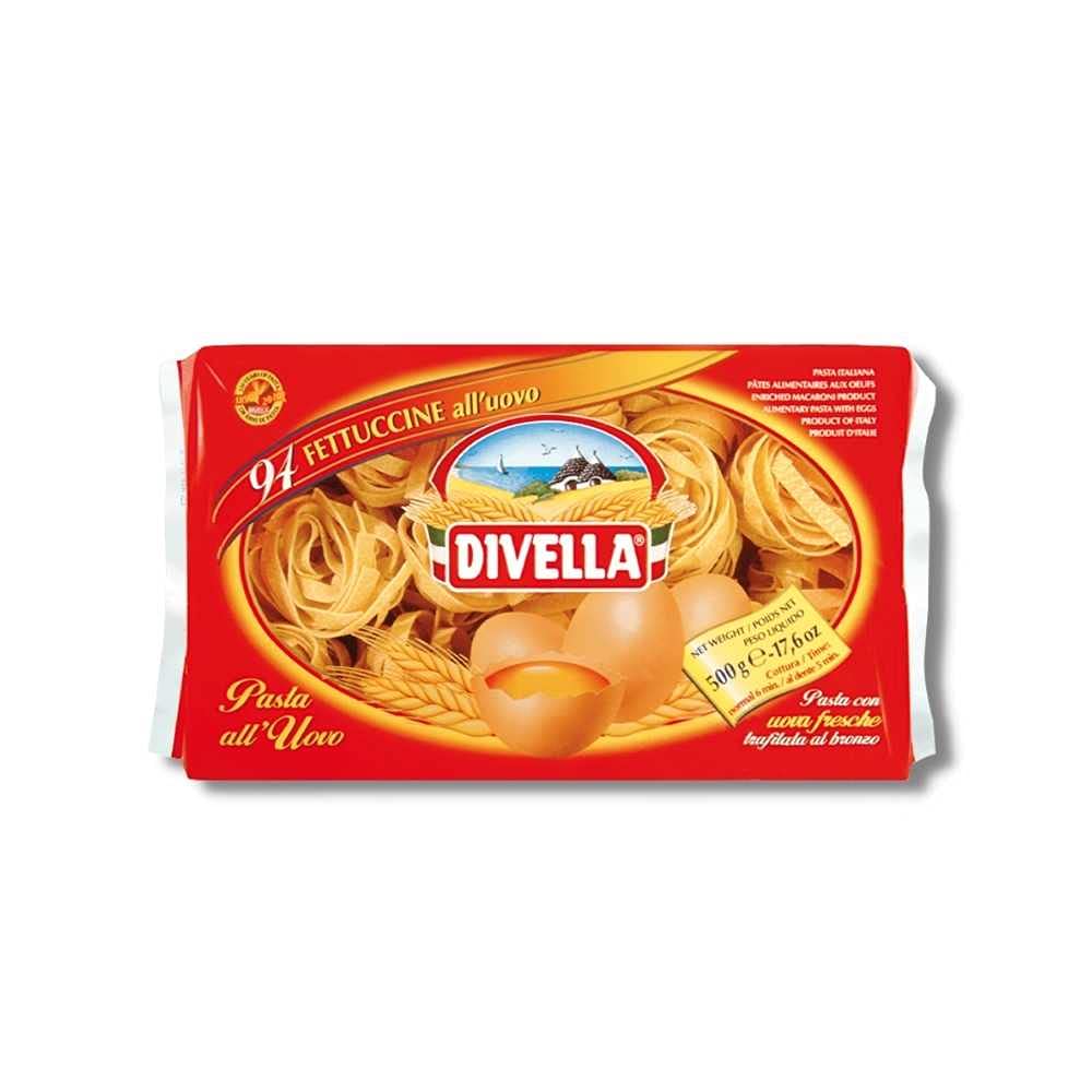 Pasta Divella No.094 Fettuccine All'Uovo