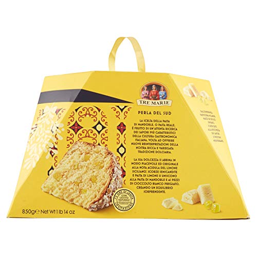 Tre Marie : "Perla Del Sud" Italian Panettone With Lemon Peel, 850g /29.98oz