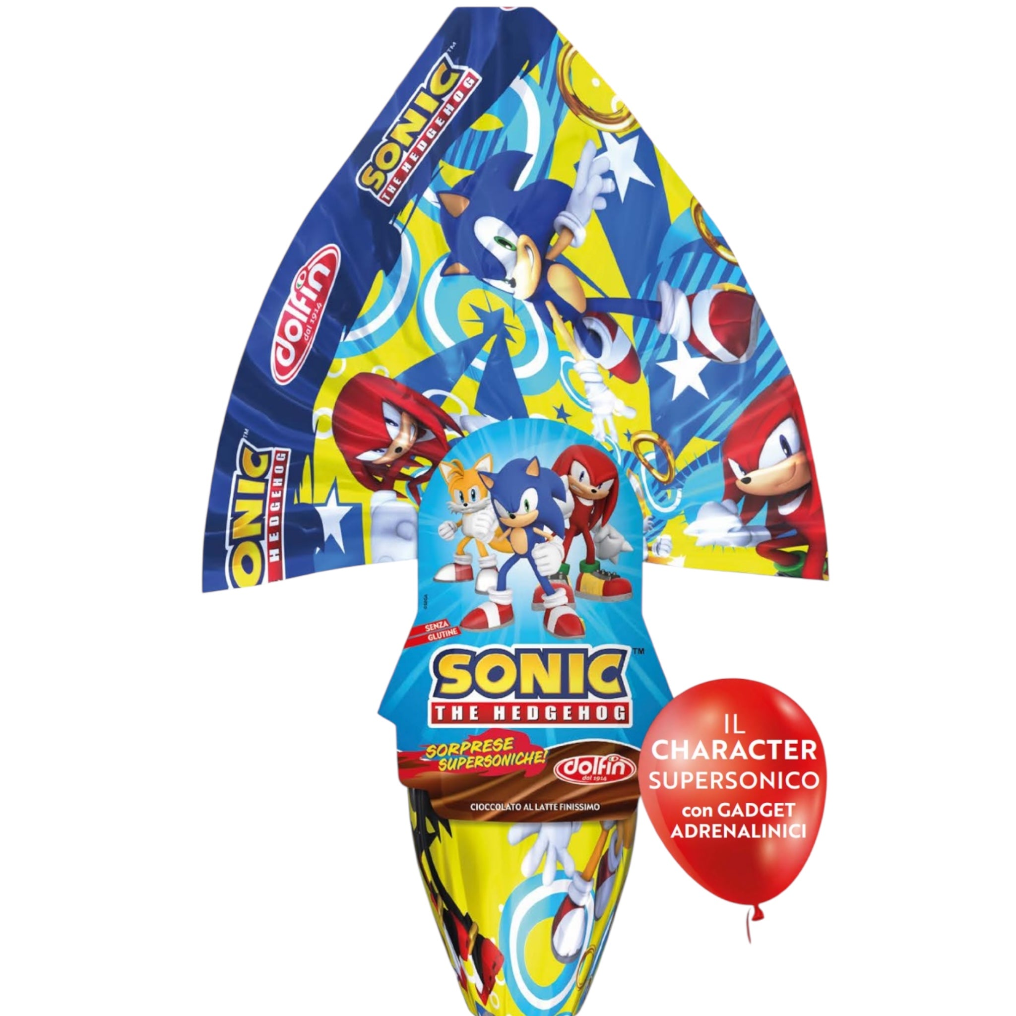 Dolfin Sonic Milk Chocolate Easter Egg 220 g