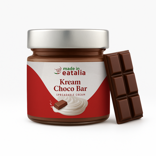 Kream Choco Bar – Spreadable Cream 200g By Made in Eatalia