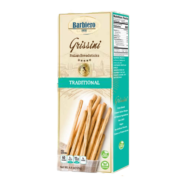 Barbiero Grissini Italian Breadsticks Traditional / Classic 
125g