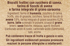 Mulino Bianco: "Molinetti" Shortbread cookies with flour buckwheat and brown sugar - 28.21 Oz (800g) [ Italian Import ]