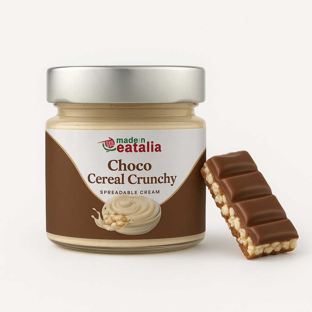Choco Cereal Crunchy – Milk & Cereal - 200g by Made in Eatalia
