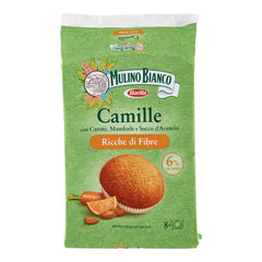 Mulino Bianco Camille – Italian Carrot & Almond Snack Cakes (304g)