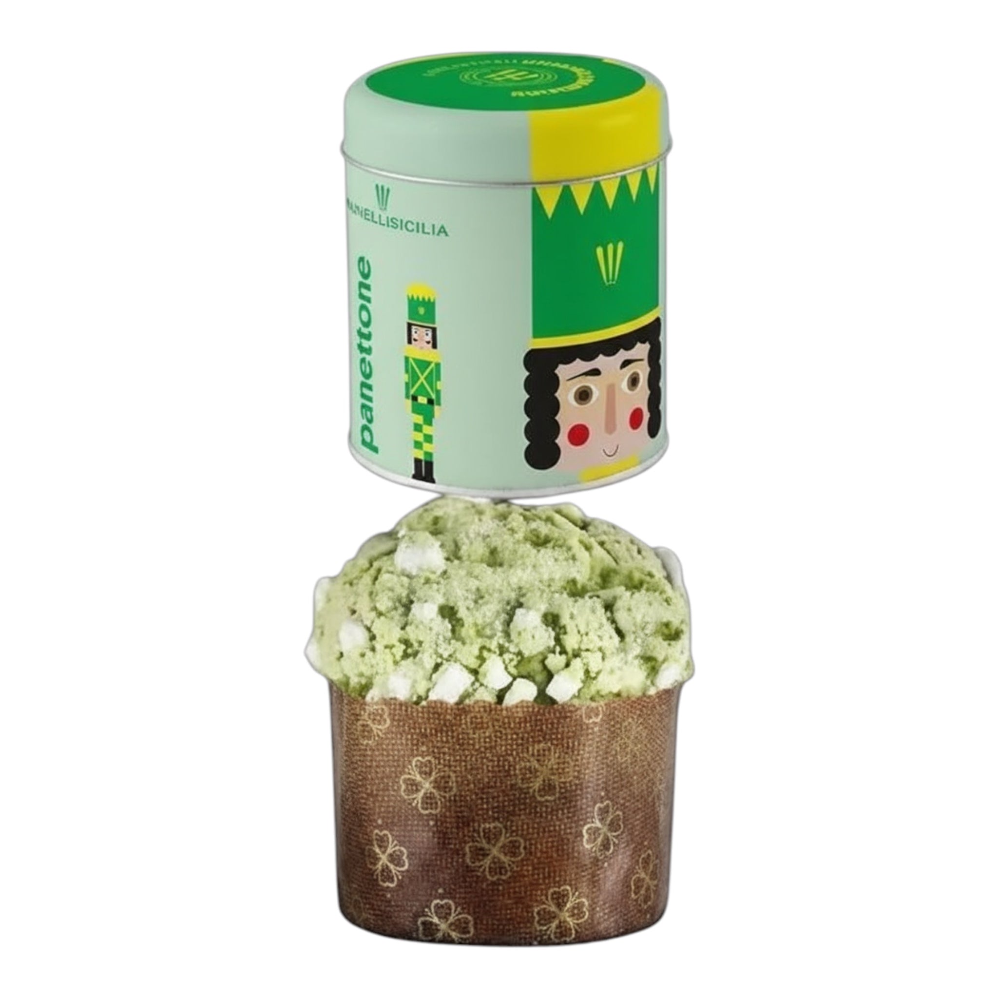 Fratelli Sicilia MINI Panettone 
Pistachio Collectible Tin 100g