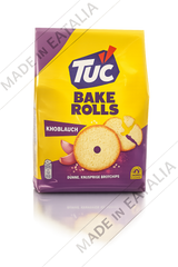 TUC Bake Rolls Garlic Crispy Bread Chips 150g