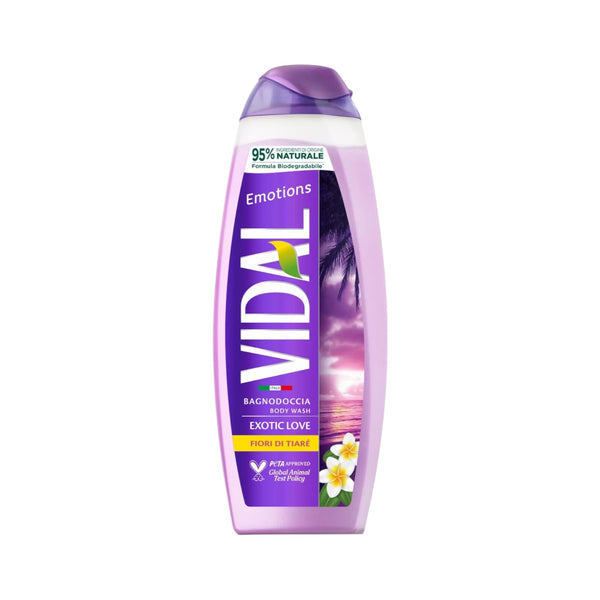 Vidal Bagnodoccia / Body Wash
Exotic Love Fiori di Tiare - 500 ml