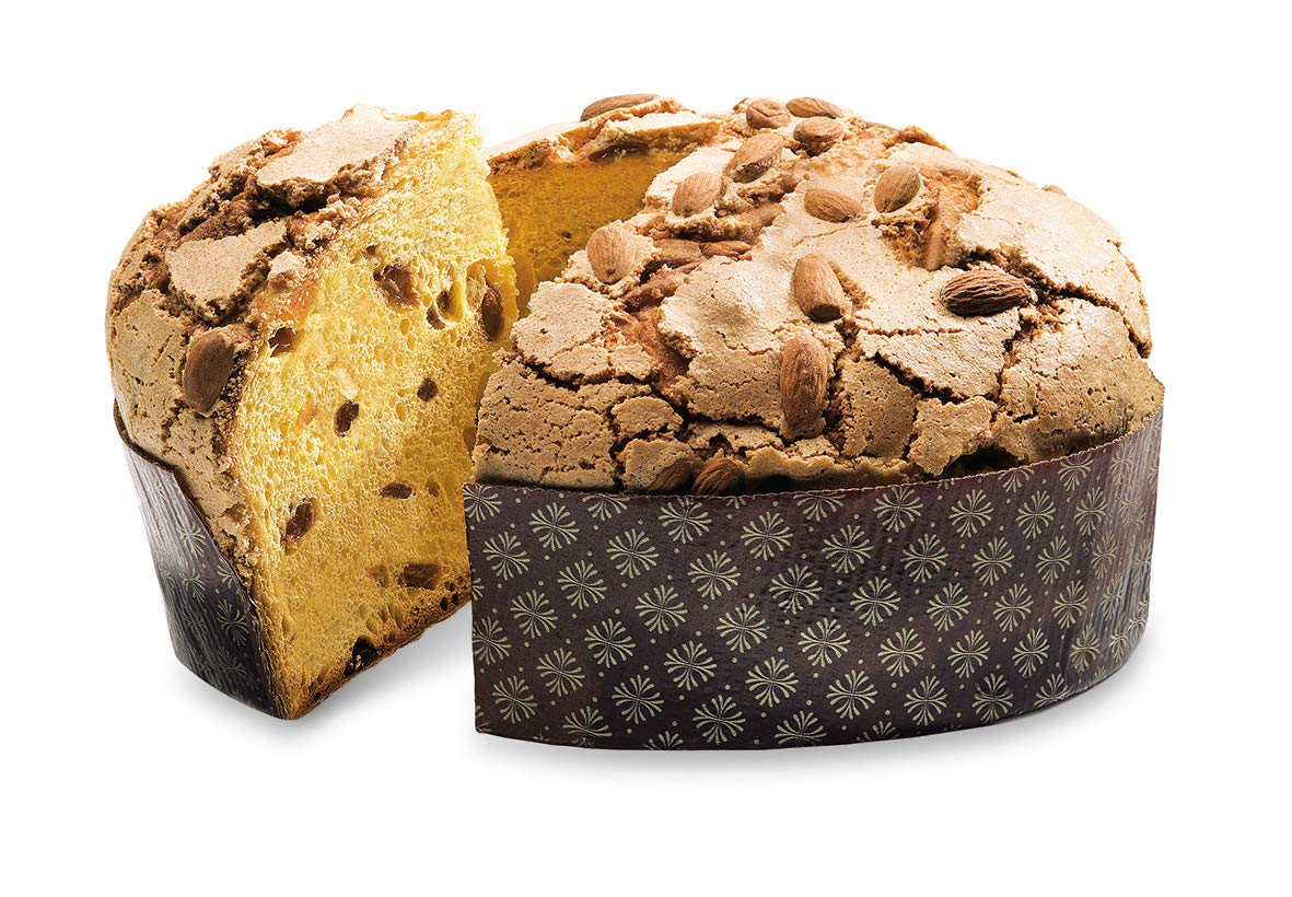 Albertengo Traditional Panettone Cake Glazed, 2.2 Pound