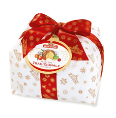 Albertengo Traditional Panettone Cake Glazed, 2.2 Pound