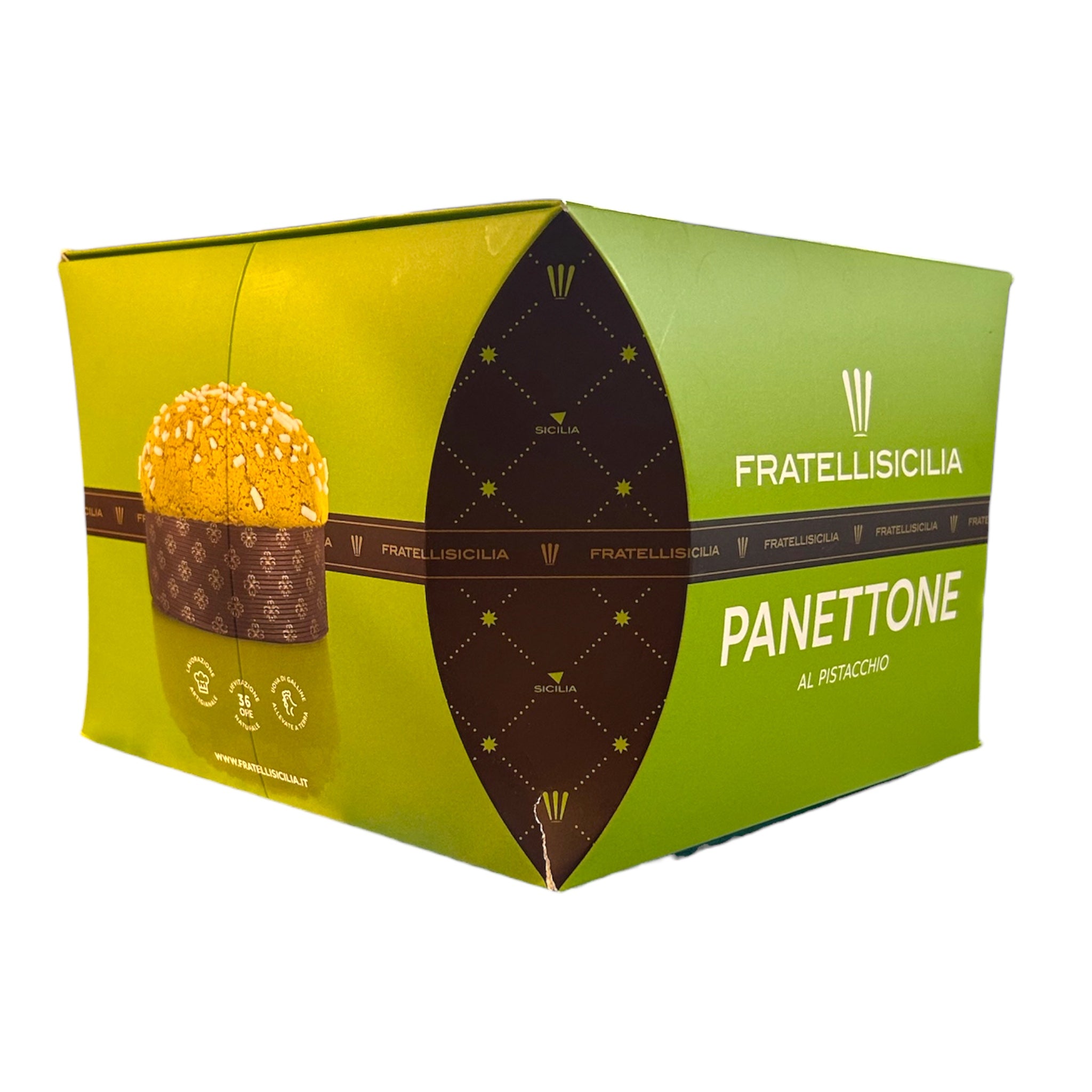 Fratelli Sicilia Pistachio Panettone 850g