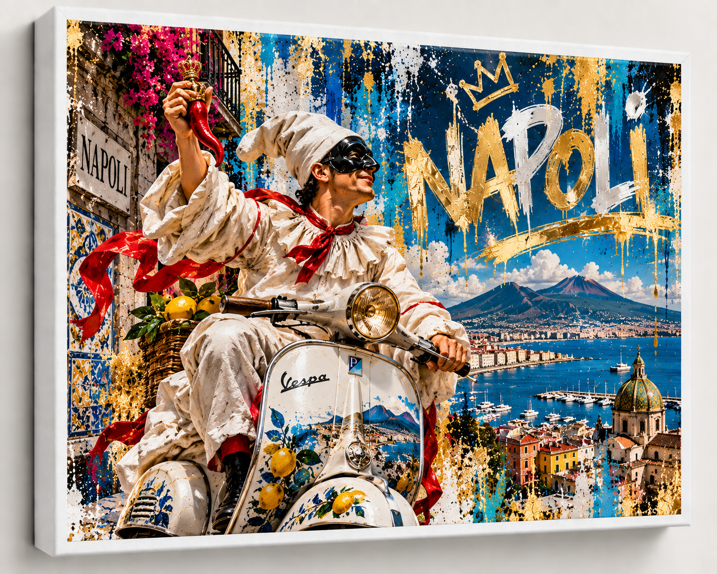 Napoli Ride – 8×10 Canvas