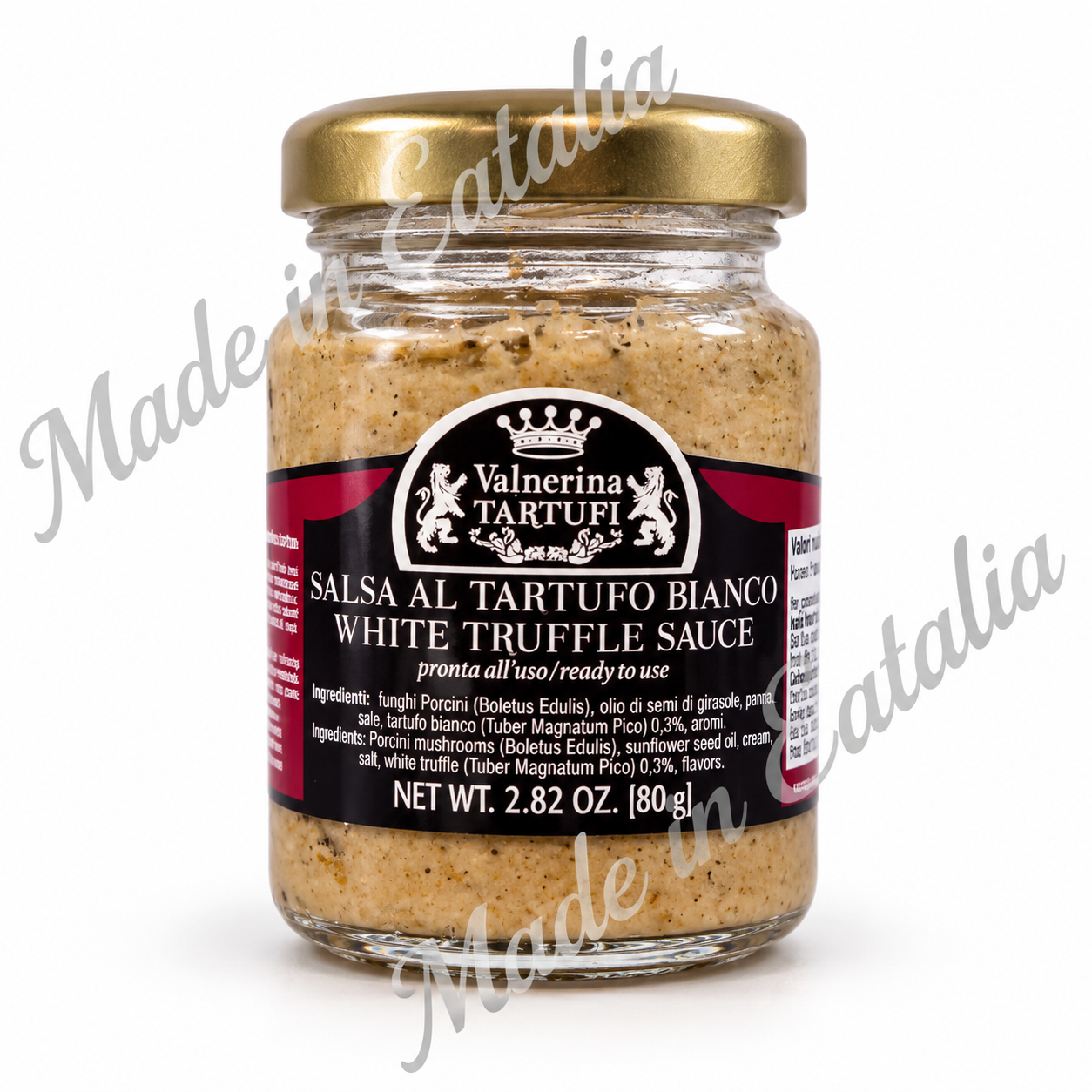 Valnerina Tartufi White Truffle Sauce – 80g