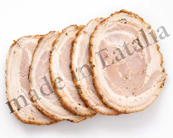 Sliced Porchetta Italian Roast Pork – 0.50 lb By Cioli