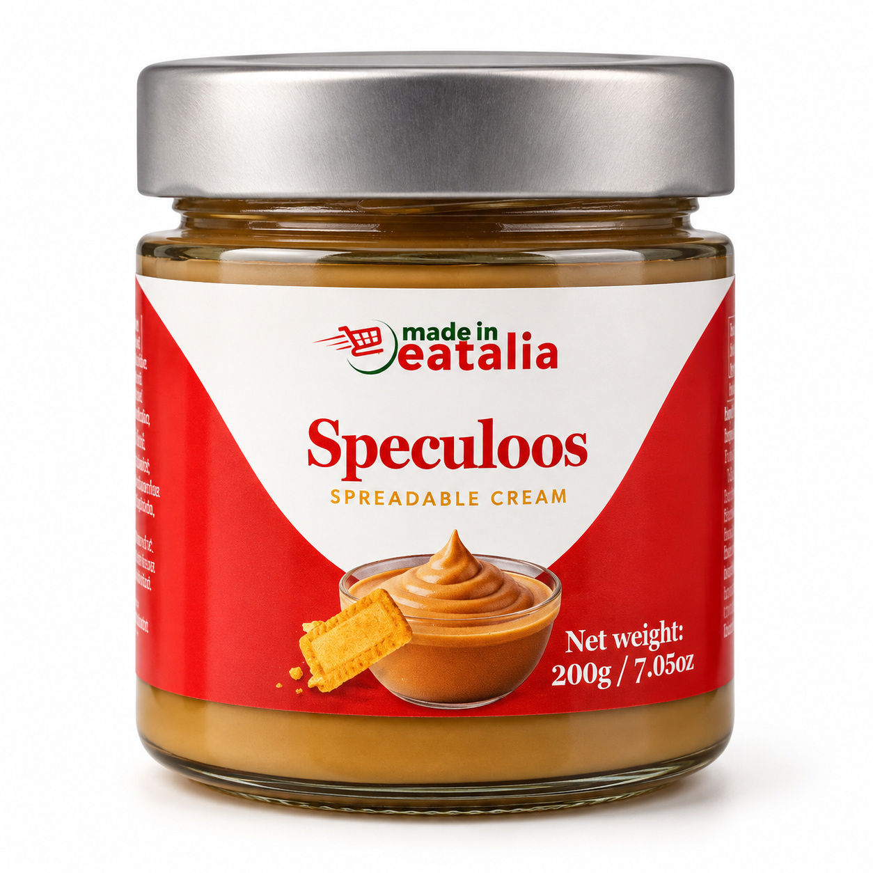 Made in Eatalia Speculoos Spreadable Cream – 200g