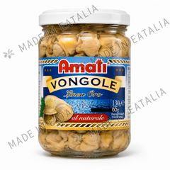 Amati Vongole al Naturale – 130g