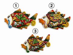 Handmade Sicilian Ceramic Fish Wall Decor – Choose options