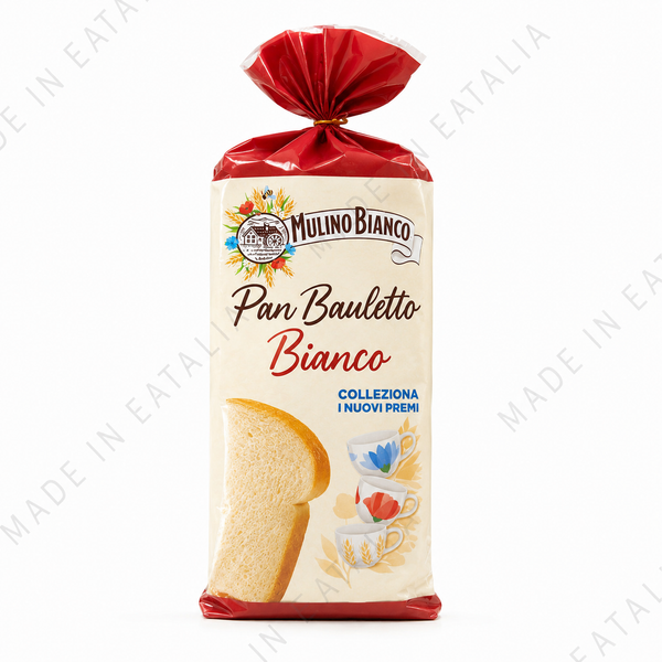 Mulino Bianco Pan Bauletto Bianco – Classic Italian White Bread