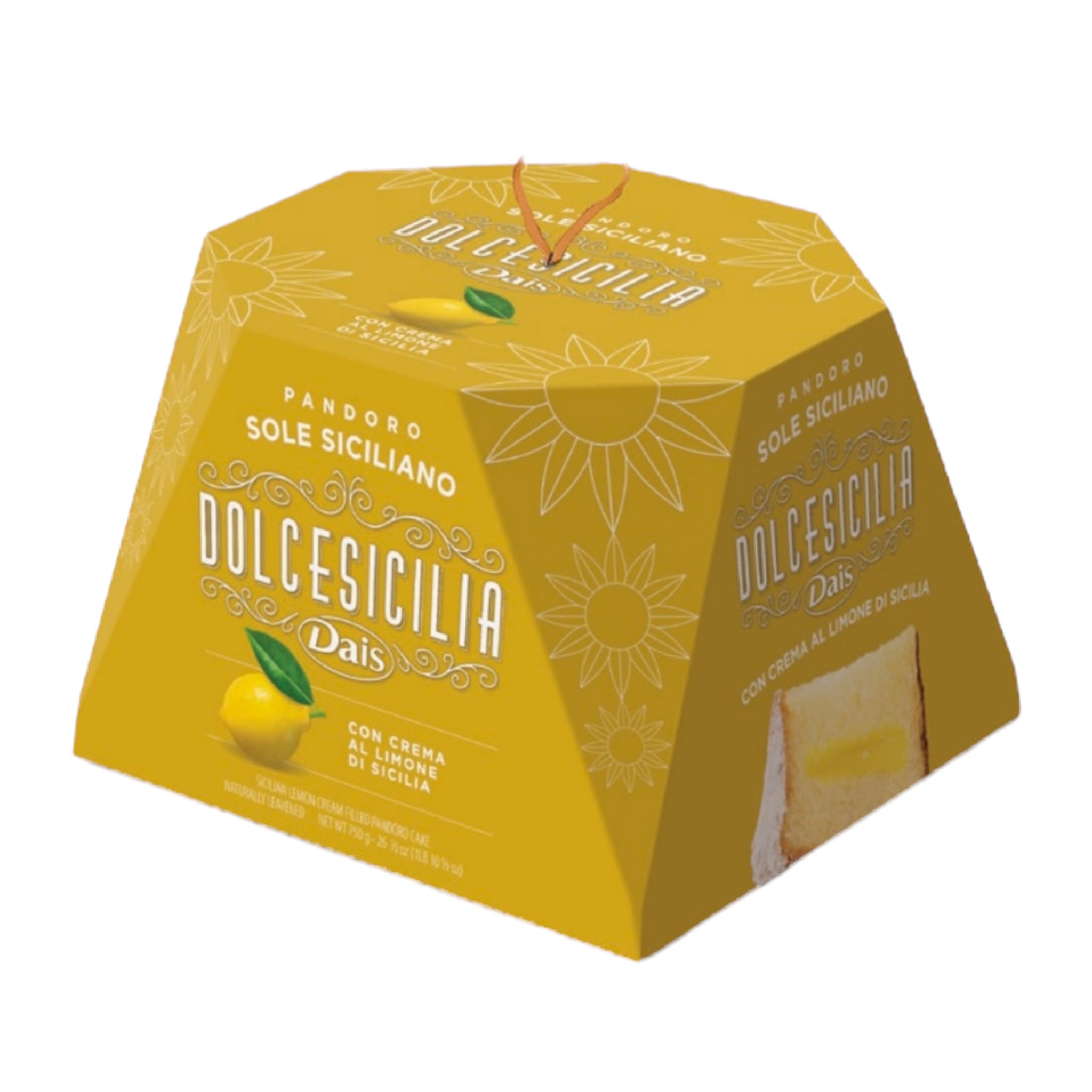 Pandoro With Lemon Cream 750g by Dais