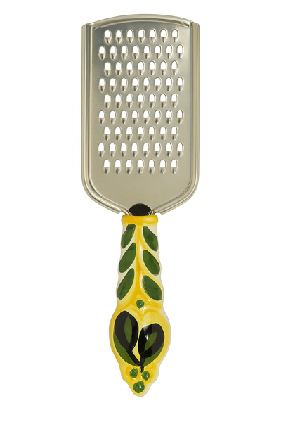 Ceramic Handle Cheese Grater – Hand-Painted from Italy 23cm