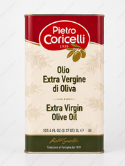 Pietro Coricelli Extra Virgin Olive Oil 3L – Italian EVOO Tin