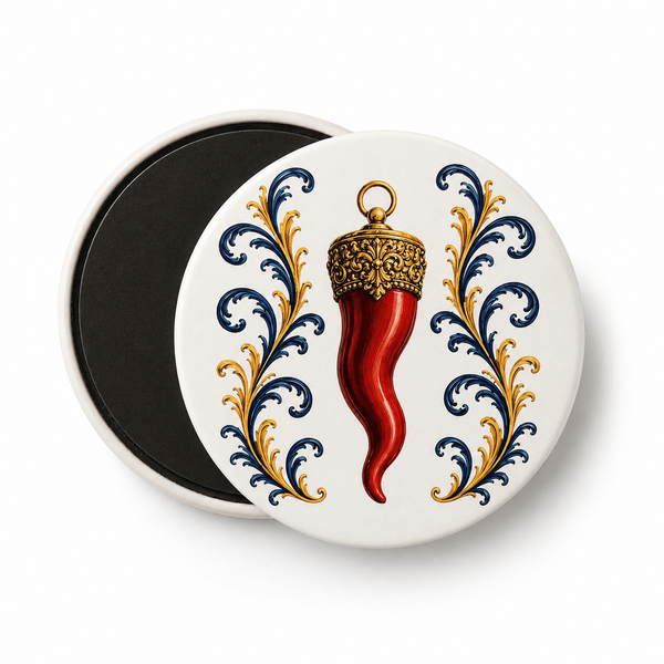 Italian Cornicello Magnet – Lucky Horn Mediterranean Design