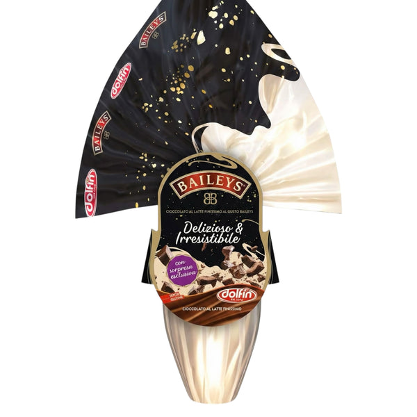 Dolfin Baileys Milk Chocolate Easter Egg 220 g -Gluten Free