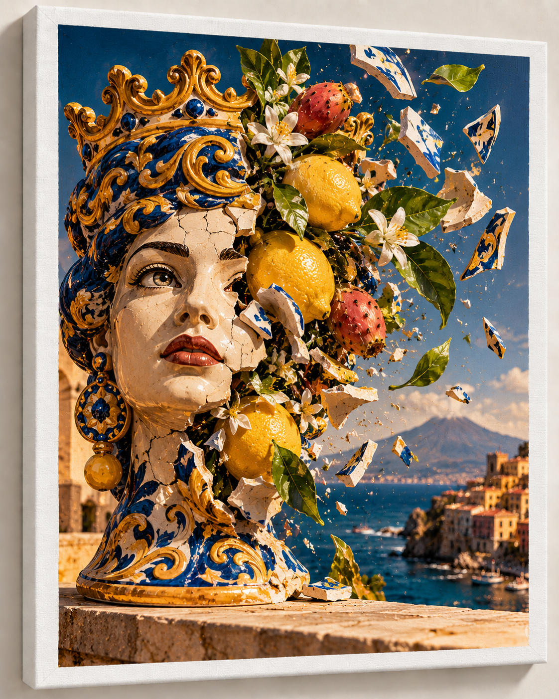 Sicilian Soul – Testa di Moro Canvas – 8×10