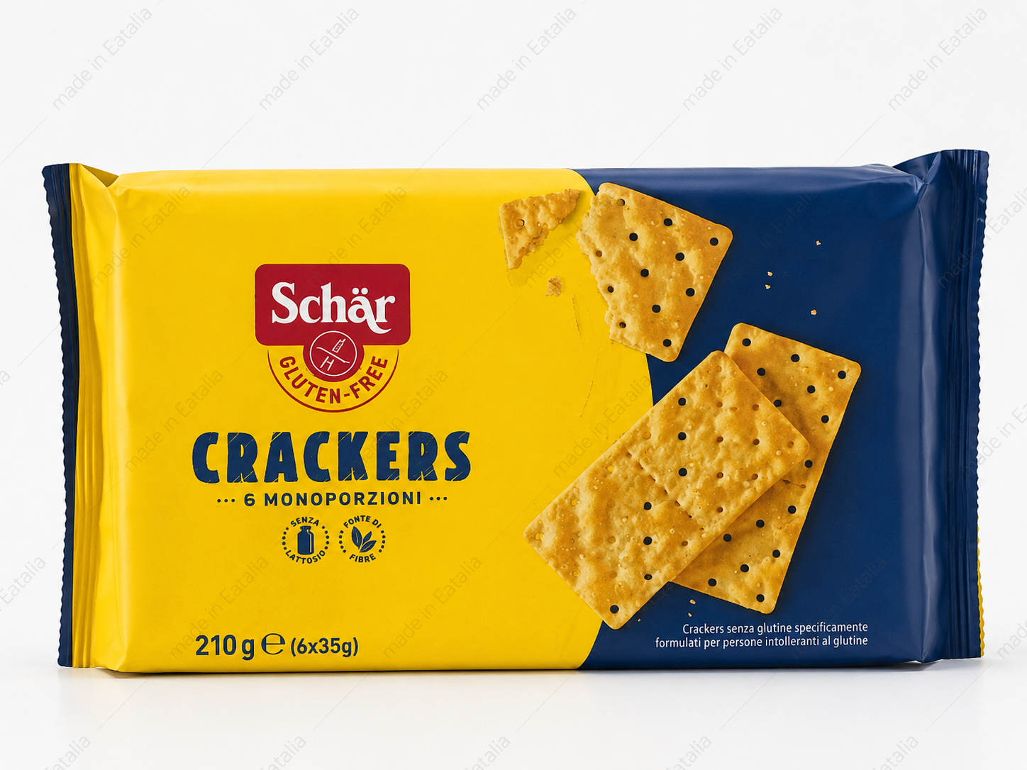 Schär Gluten Free Crackers Multipack – Italian Gluten Free Snack Crackers 6 Pack
