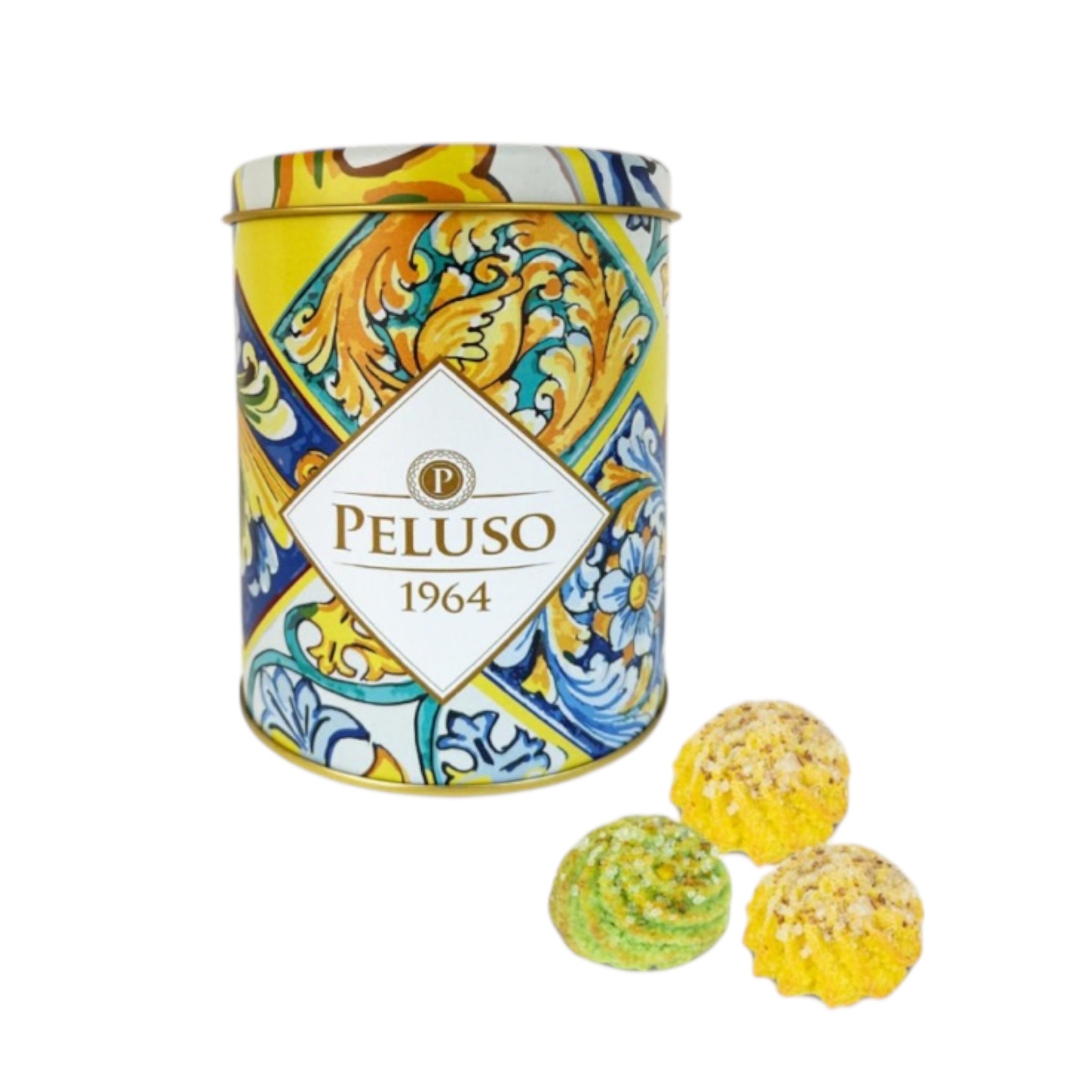 Peluso 1964 – Sicilian Almond Paste Cookies with Pistachio & Lemon (5.46 oz)
