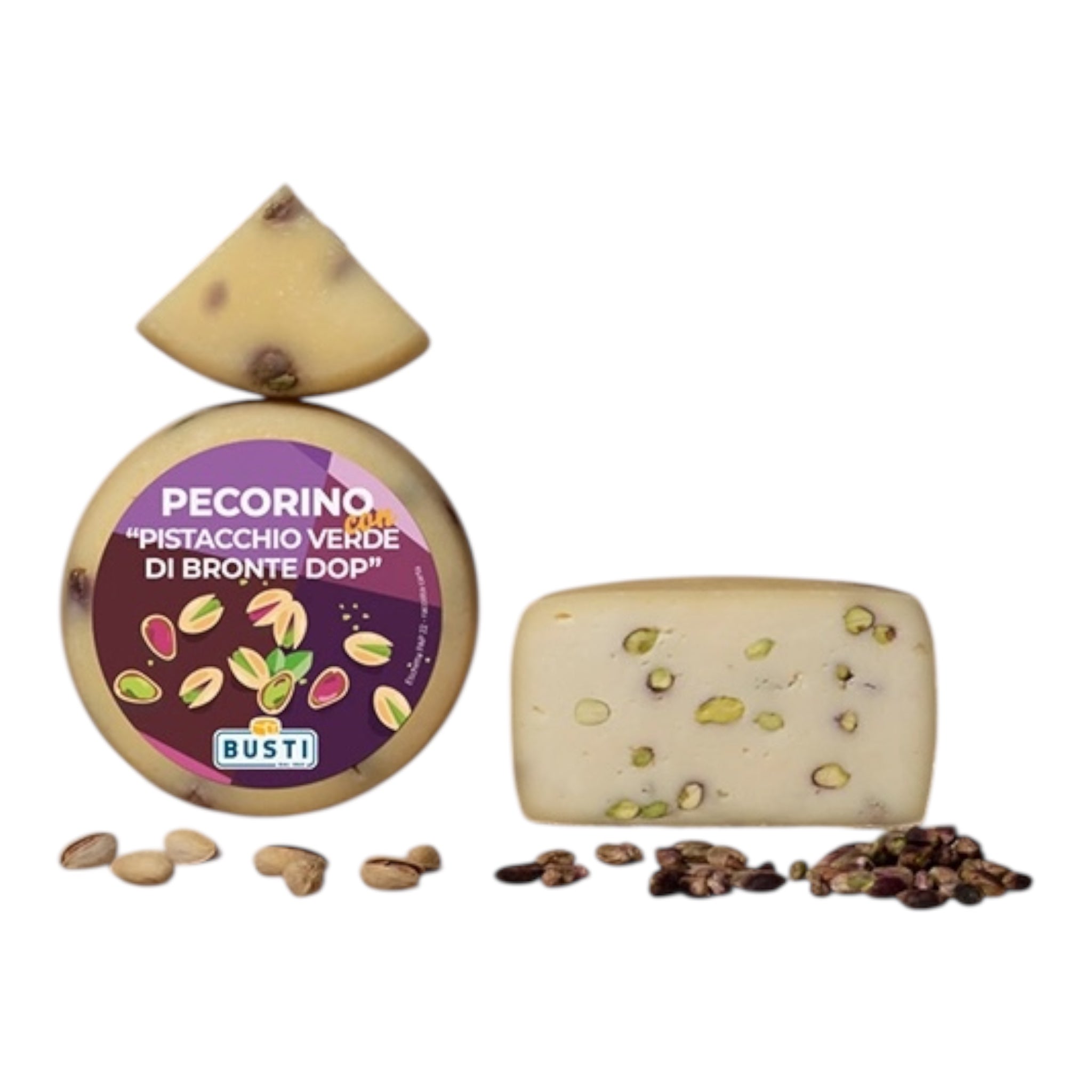 Pecorino with PDO Bronte Green Pistachio Average Wt 2.50 lb