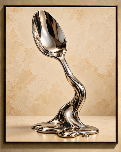 The Melting Spoon Canvas 8x10