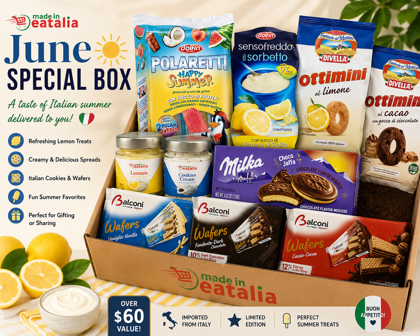 ☀️ Made in Eatalia June Special Box ☀️