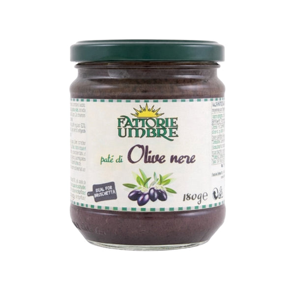 Fattorie Umbre Black Olives Paté 180g