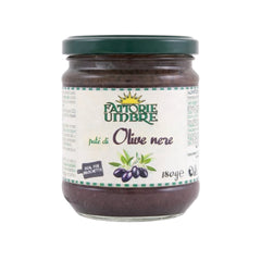 Fattorie Umbre Black Olives Paté 180g
