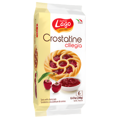 Gastone Lago Crostatine cherry Jam( six portions)