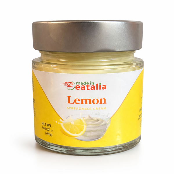 Made in Eatalia Lemon Cream – Zesty & Smooth Italian Spread (200g)