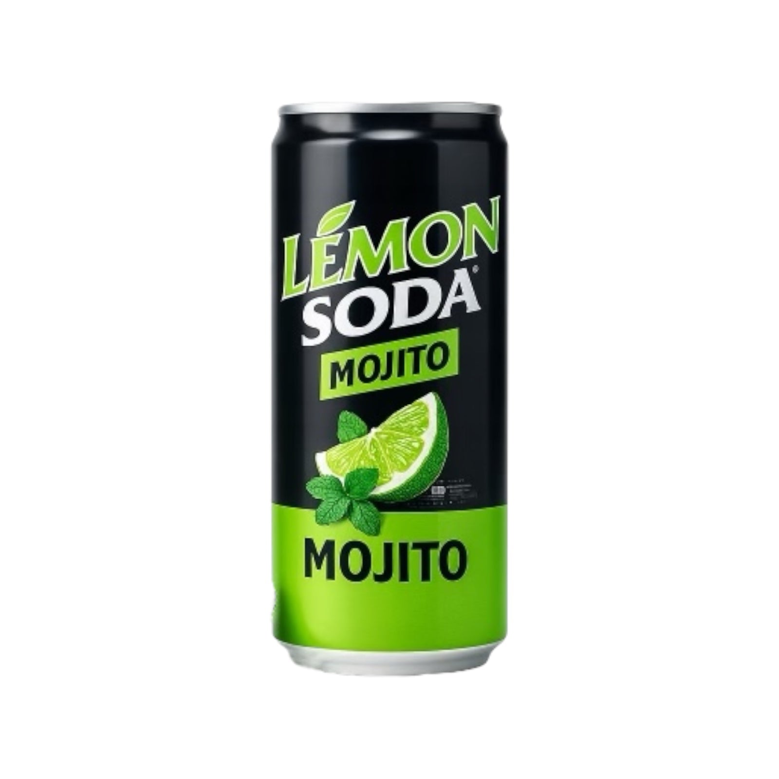 Crodo Mojito Italian Non-Alcoholic Sparkling Lime and Mint Soft Drink 330ml can