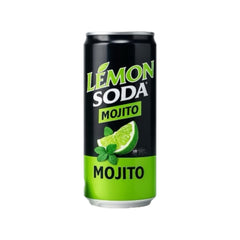 Crodo Mojito Italian Non-Alcoholic Sparkling Lime and Mint Soft Drink 330ml can