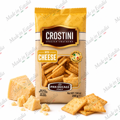 Pan Ducale Crostini Italian Crackers with Cheese 7.04 oz