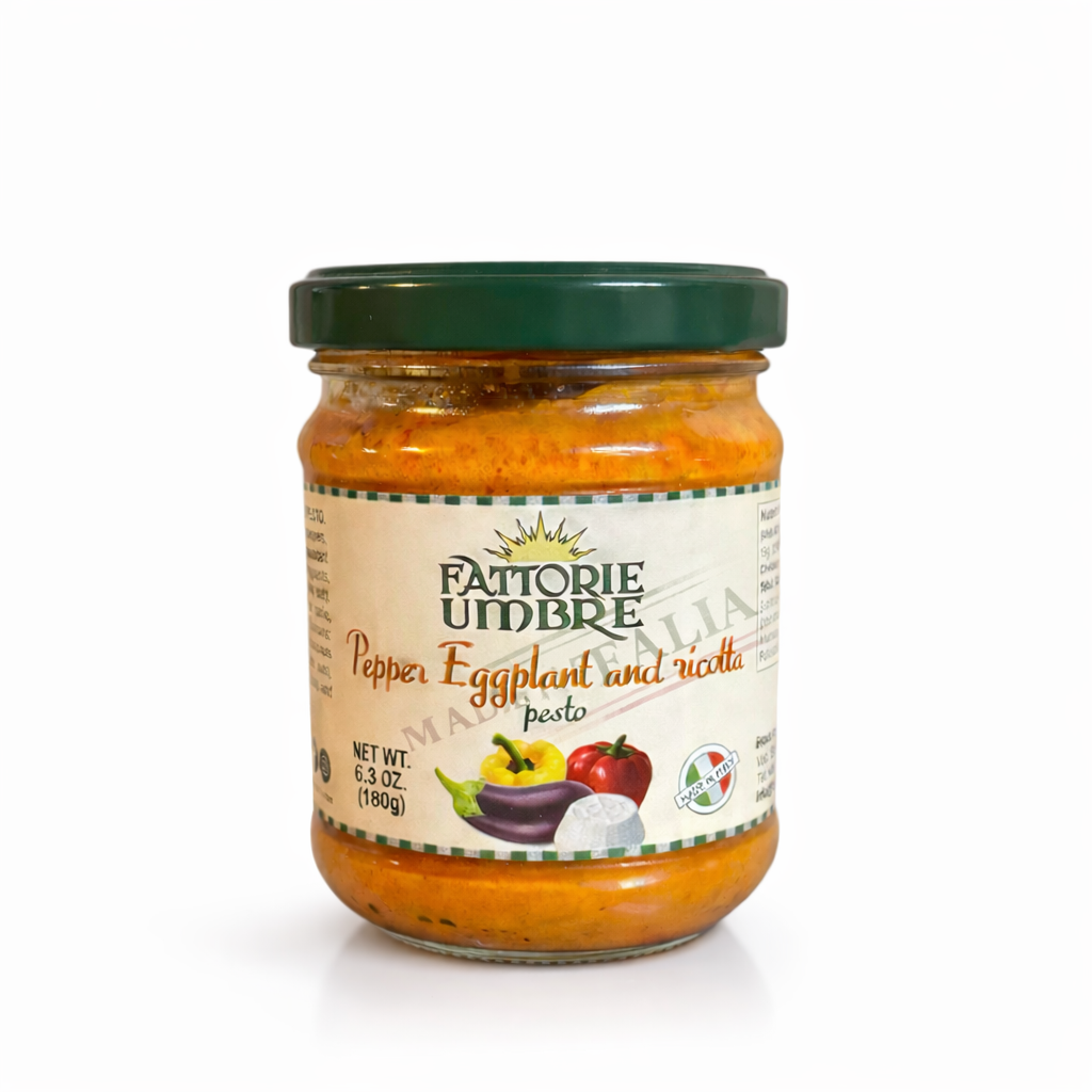 Fattorie Umbre Pepper, Eggplant and Ricotta Sicilian Pesto 180g