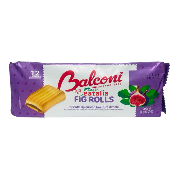 Balconi Fig Rolls Biscuits 200g
